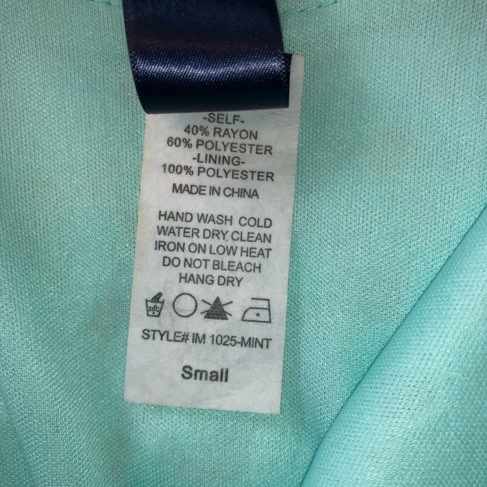 Blue Rain Mint Knit Dress - Picture 4 of 4